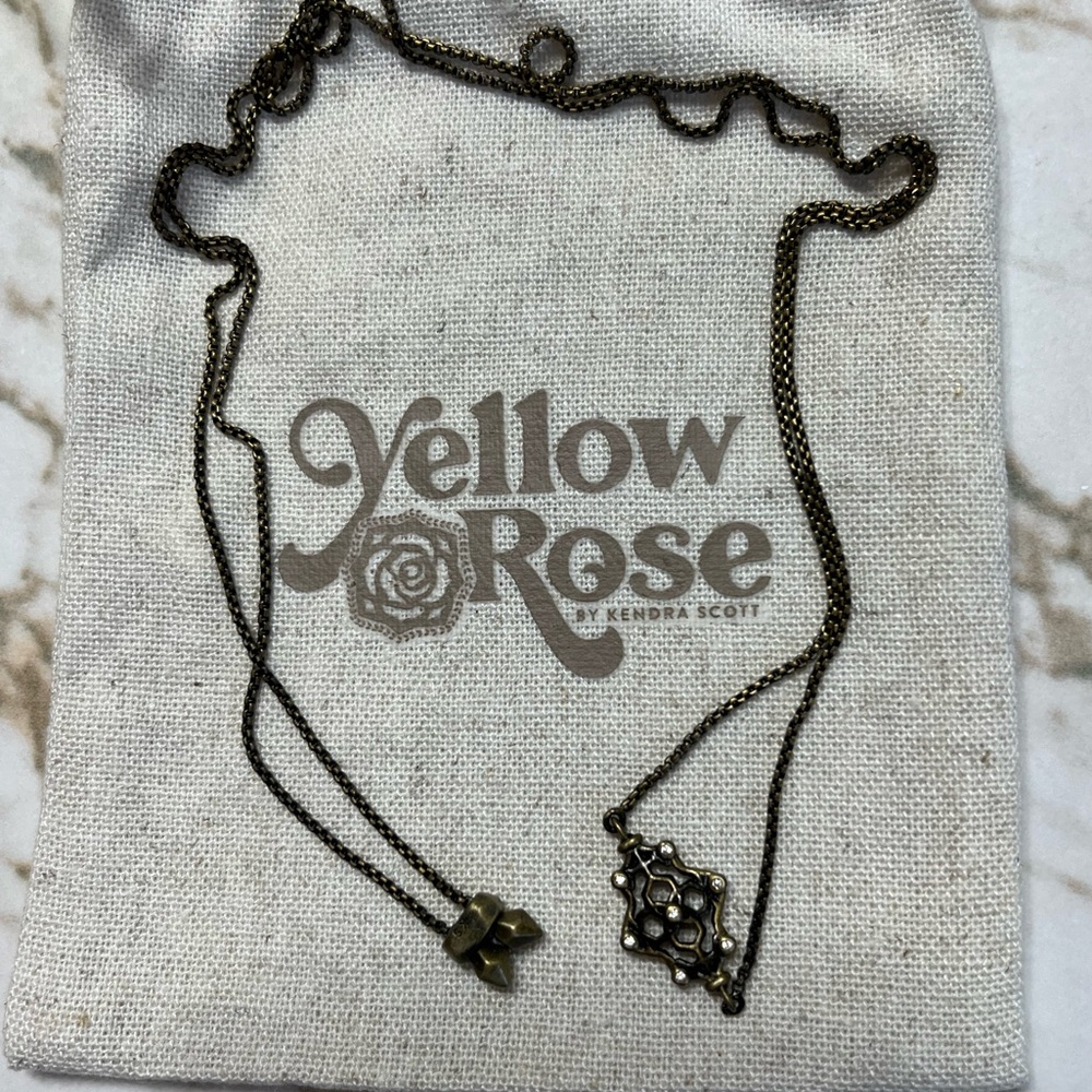 Kendra Scott bronze necklace